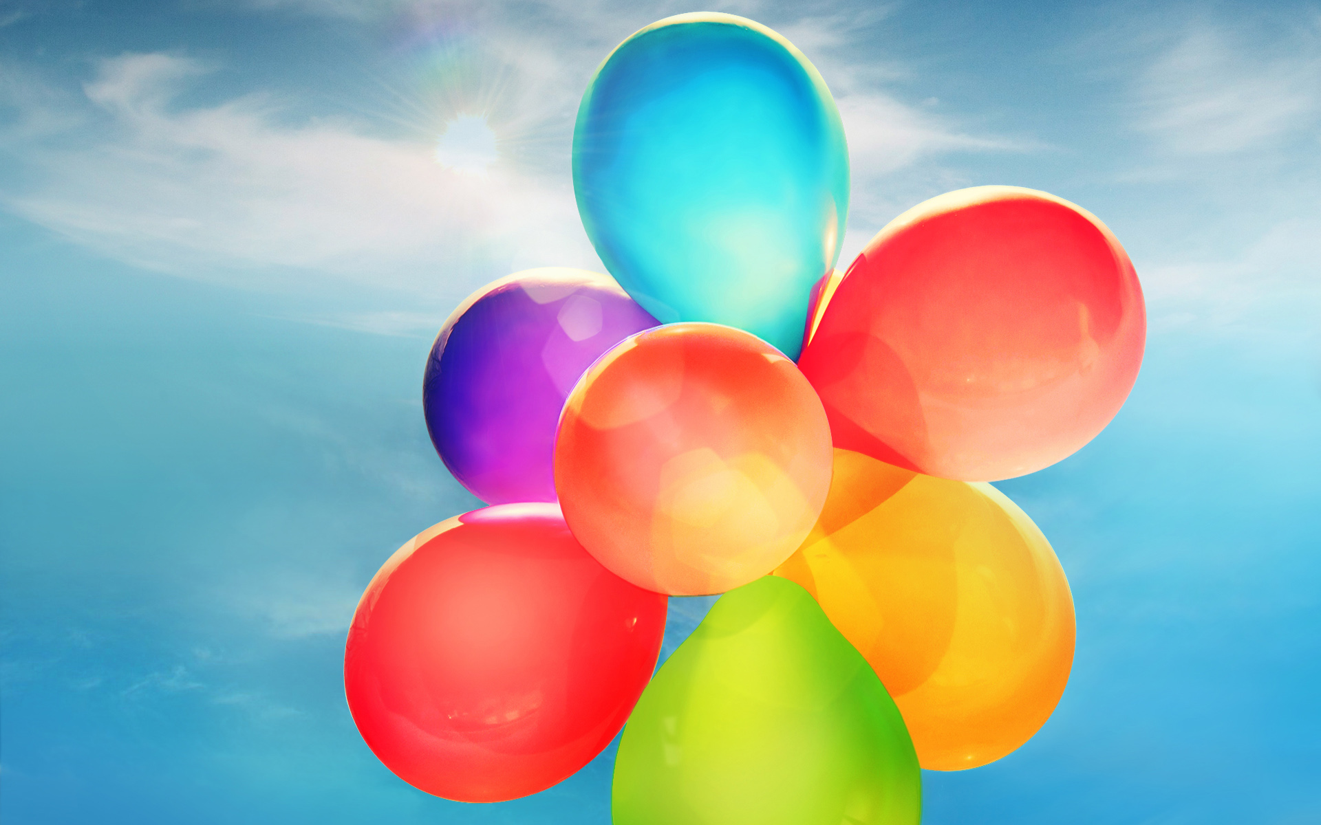 Colorful Balloons  Wallpapers  Wallpapers  HD