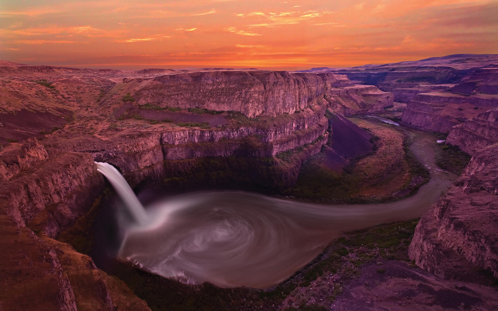 Palouse Falls Washington USA Wallpapers Wallpapers HD