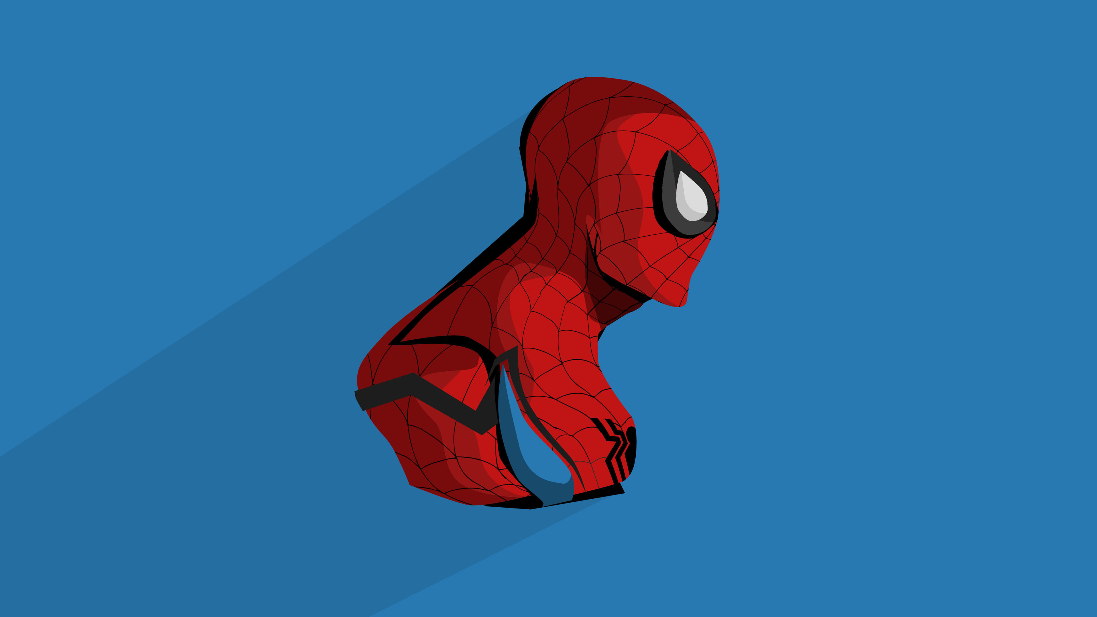 Spider Man Minimal Artwork 4K Wallpapers | Wallpapers HD