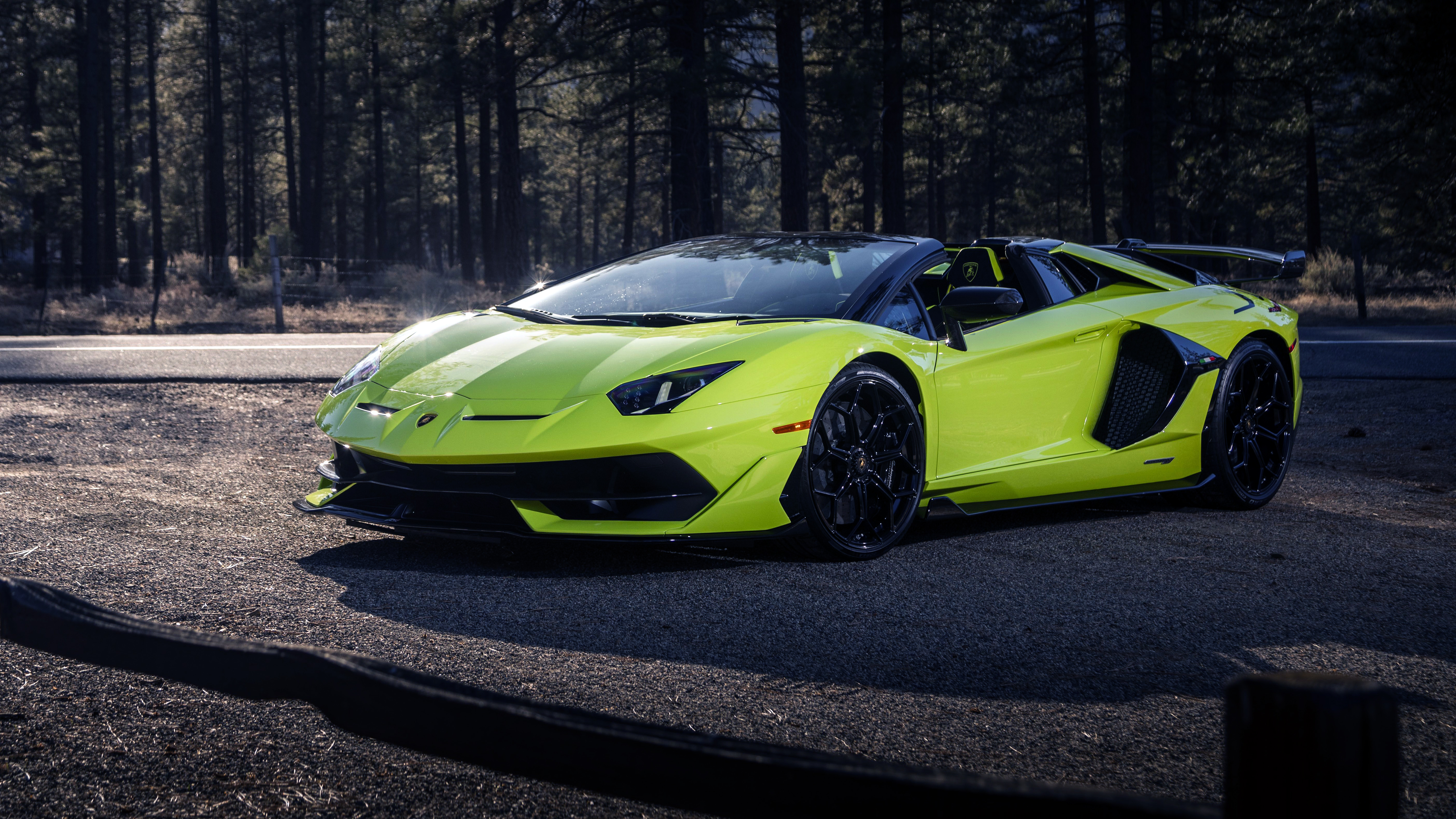 2020 Lamborghini Aventador Svj Roadster 5k Wallpapers Wallpapers Hd