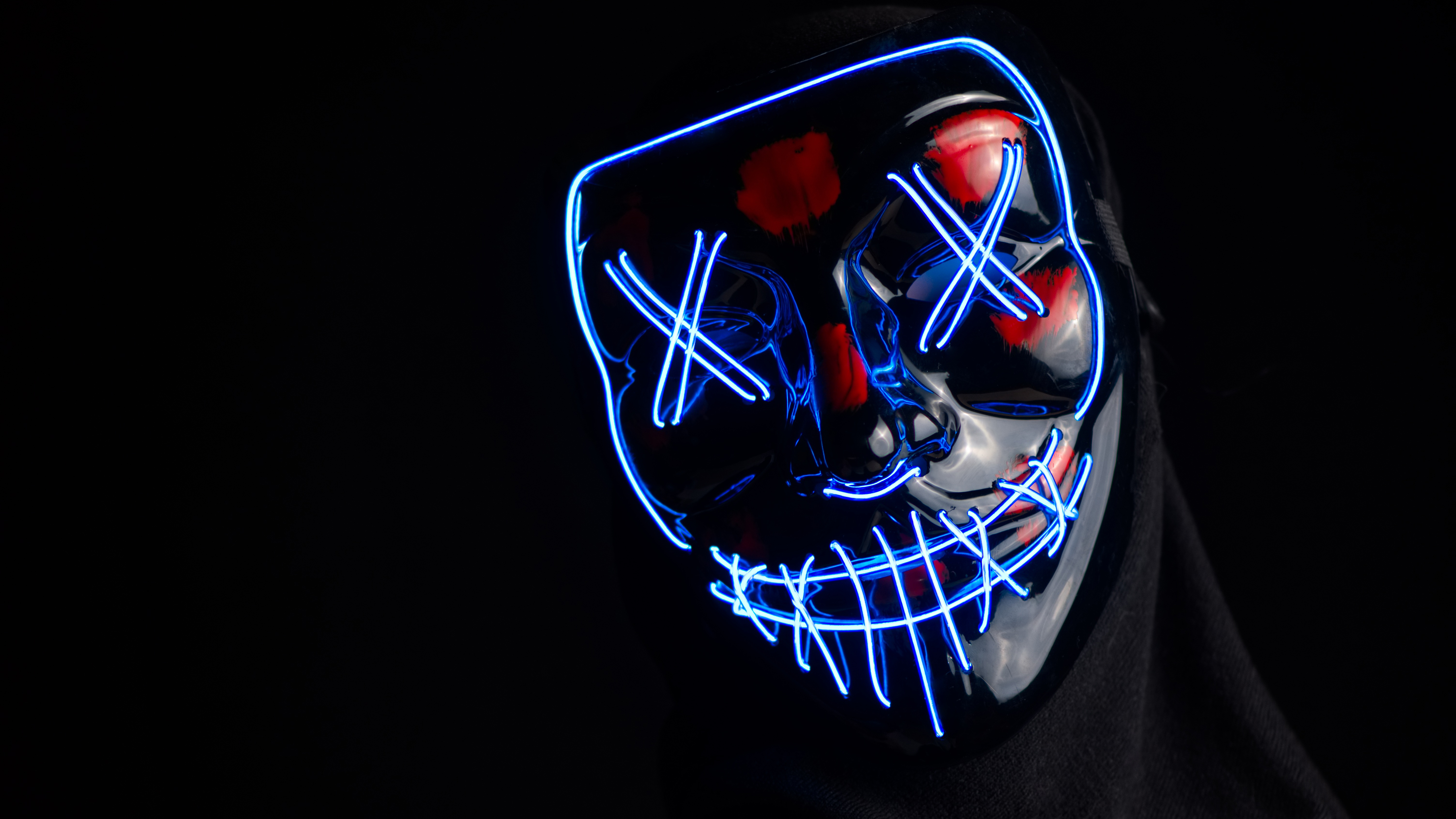 LED Mask 5K Wallpapers | Wallpapers HD